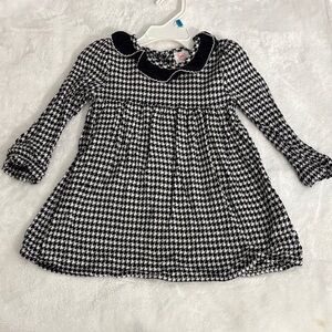 Wonder Nation Black and White Checkered Dress